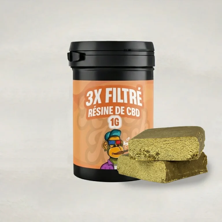 Résine King Kush 3X Filtré 1g