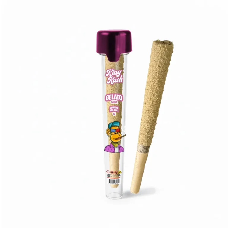 Pre-roll Diamond Félozine King Kush Gelato 1g